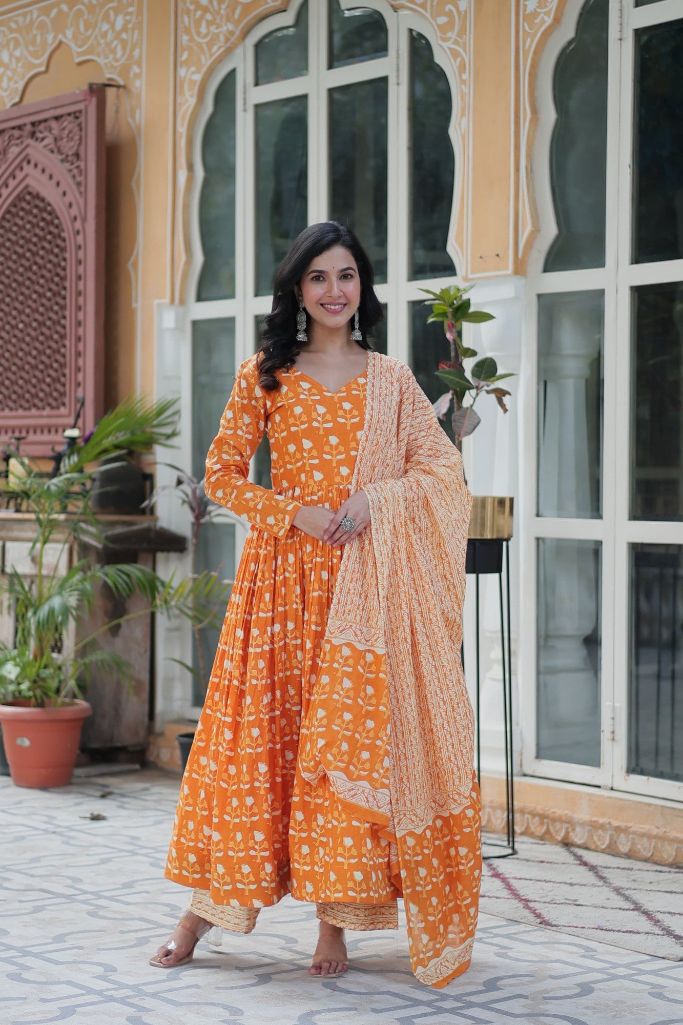 Readymade Kurta set Pure cotton fabric and Printed Kurta set