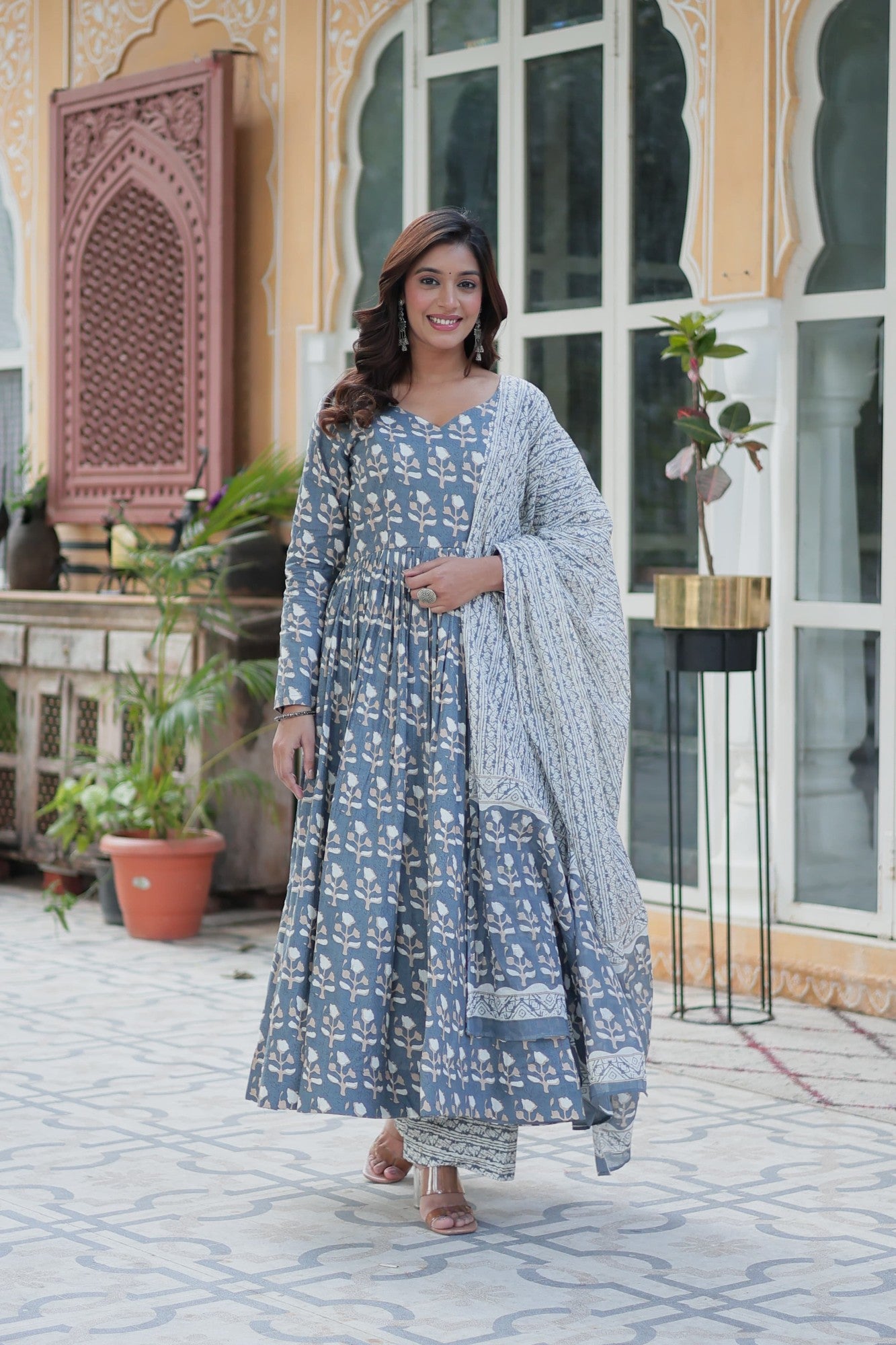 Readymade Kurta set Pure cotton fabric and Printed Kurta set